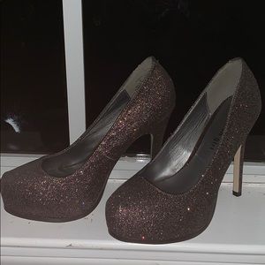 Madden Girl Glitter Heels
